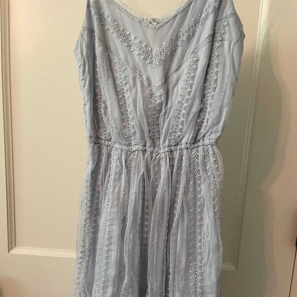 Light blue dress